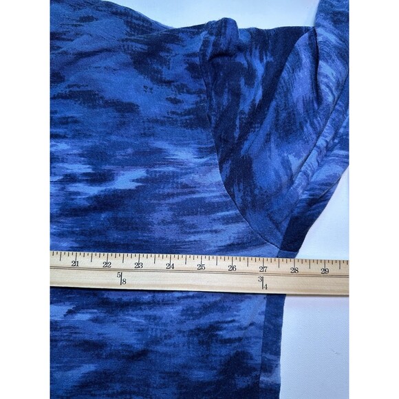 Athleta Balance Printed Pullover Sweatshirt Blue Women's Plus Size 1X‎ - Picture 11 of 11